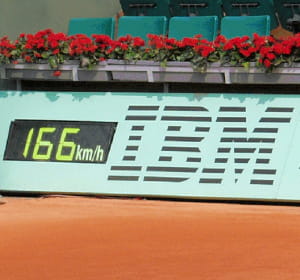 ibm reste à la deuxième place.