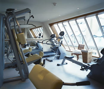la salle de sport du westminster fitness club.