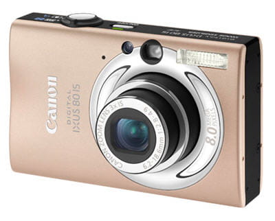 canon ixus 80 is