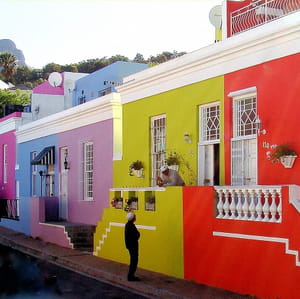 le quartier malais du cap.