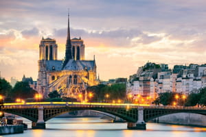 une vue de france.