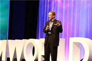 pat gelsinger, pdg de vmware, à l'occasion de vmworld, l'événement mondial de