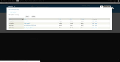 capture de drupal commerce.