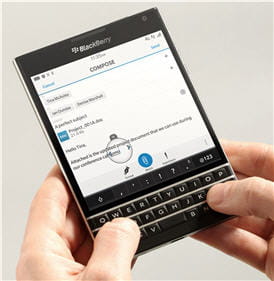 blackberry passport lancement