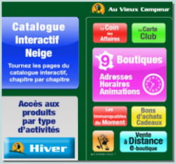 le site internet du vieux campeur est vieillot et mal optimisé pour la vente en