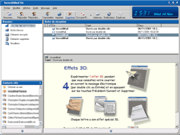 capture d'écran du logiciel