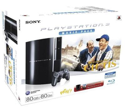 bienvenue chez les ch'tis, en blu-ray avec la console.