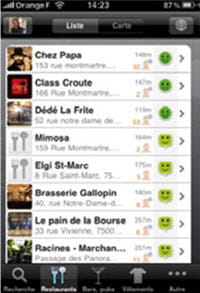 l'application iphone dismoioù