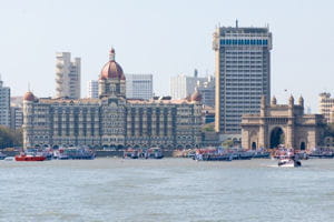 une vue de bombay.