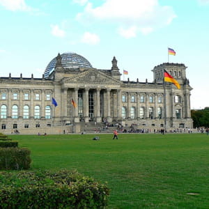 le palais du reichstag, à berlin.