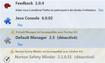 tous ne sont pas encore prêts pour firefox 4, mais ça ne saurait tarder