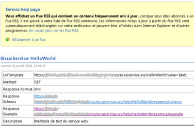 page d'aide décrivant comment appeler notre service.