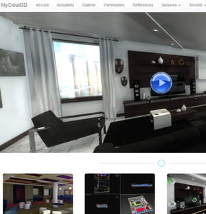mycloud 3d permet de créer des visites virtuelles en 3d.