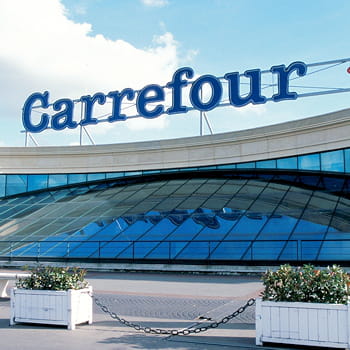 le carrefour de montesson, dans les yvelines.
