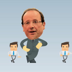 'entouré mais pas étreint', hollande compte peu de proches.