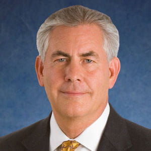 rex tillerson est membre de la business roundtable, consortium de patrons