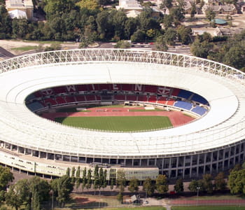 le stade de vienne, où se déroulera la finale de la compétition.