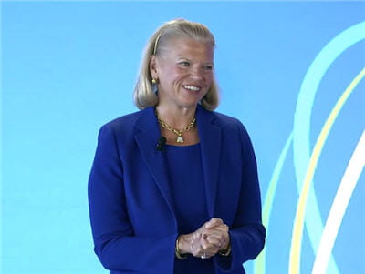 'ginni' rometty a été nommée p-dg d'ibm en janvier 2012.