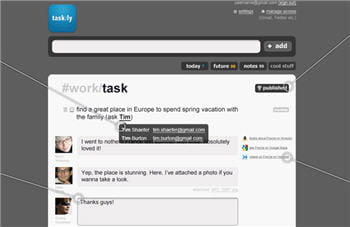 task.ly permet de gérer vos tâches