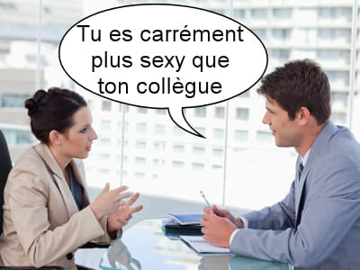 les chefs hommes savent parfois se montrer indélicats vis-à-vis de leurs