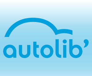 le logo autolib.