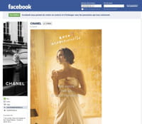 la page fan de chanel sur facebook