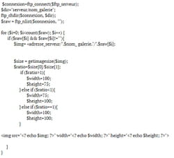 code source