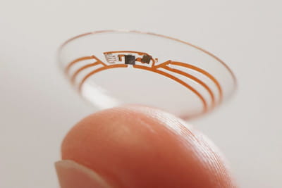 google smart contact lens