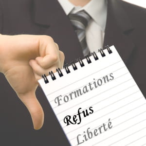 votre employeur n'est pas obligé d'accepter votre demande.