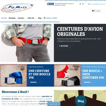 fly-belts : des ceintures d'avion repensées en accessoires