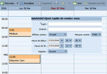 un calendrier 2.0