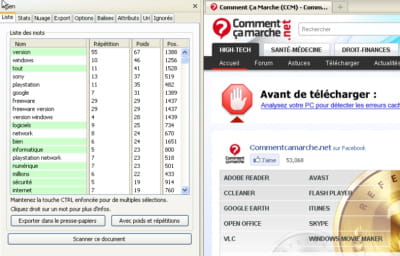 kgen s'ouvre dans le navigateur au sein d'un pano latéral.