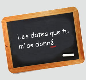 attention à l'auxiliaire avoir