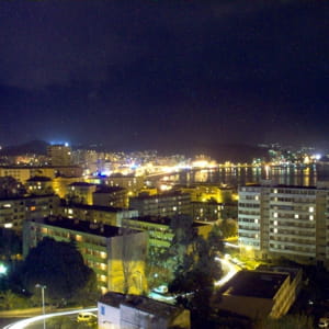 une vue d'ajaccio.