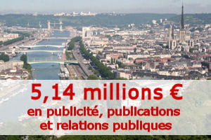 montant calculé par la rédaction à partir du budget primitif 2011.