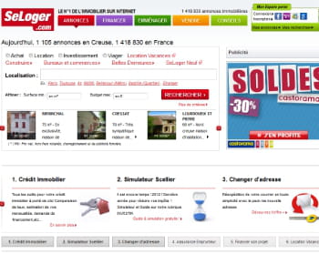 seloger enregistre 3,092 millions de visiteurs uniques et touche 7,2% des