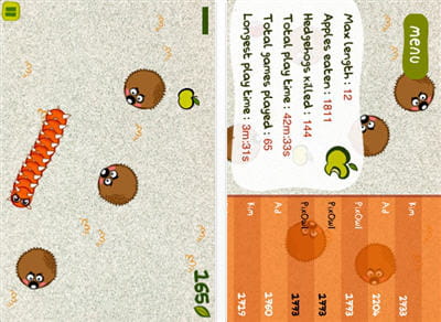 capture d'écran de l'application