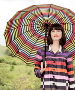 les rayures multicolores représentent 40% des ventes.