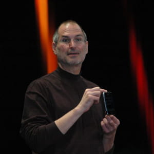 steve jobs, co-fondateur d'apple.