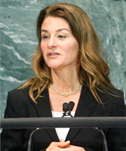 melinda gates est la 27e femme la plus puissante du monde