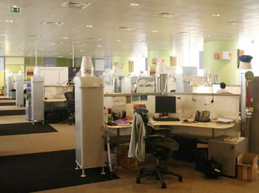 1600 m² d'open-spaces sur deux étages
