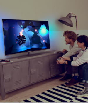 une téléviseur philips