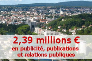 montant calculé par la rédaction à partir du budget primitif 2011.
