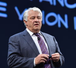 hasso plattner durant l'événement sapphire now en 2012.
