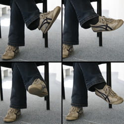 faites tourner votre pied.