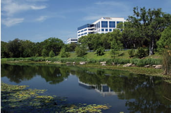 le siège de national instruments, à austin, dans le texas.