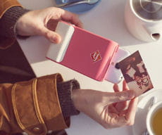 top shot pink prynt case & coffee table v