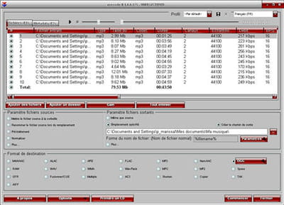 pour convertir tous les formats audio