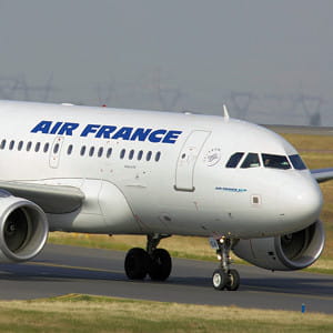 un a318 d'air france.