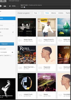 le site d'écoute en streaming deezer compte plus de 5 millions d'abonnés